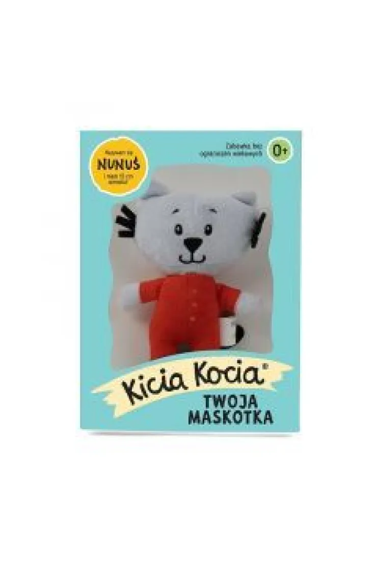 Maskotka Nunuś w pudełku. Kicia Kocia