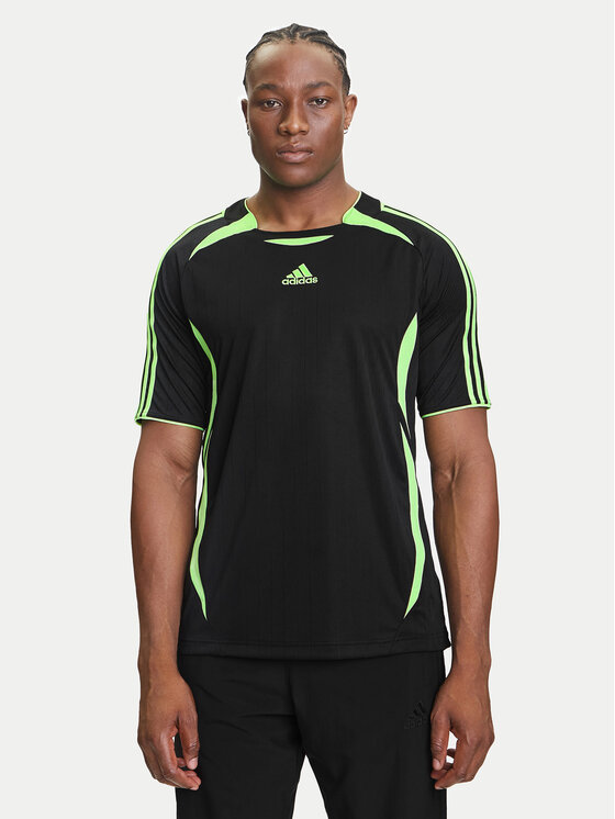 adidas T-Shirt Teamgeist adicolor JW5872 Czarny Loose Fit