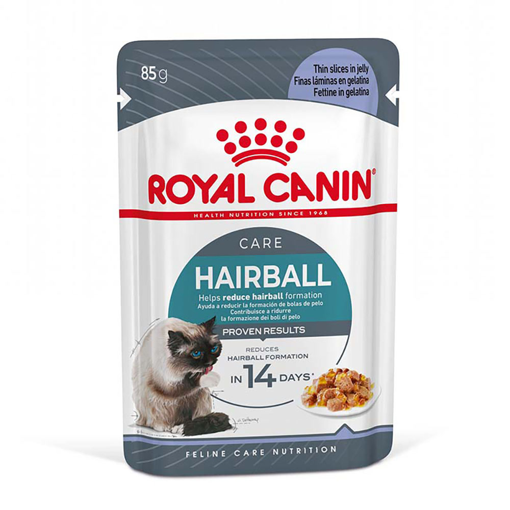 Royal Canin FCN Hairball Care w galarecie - 48 x 85 g