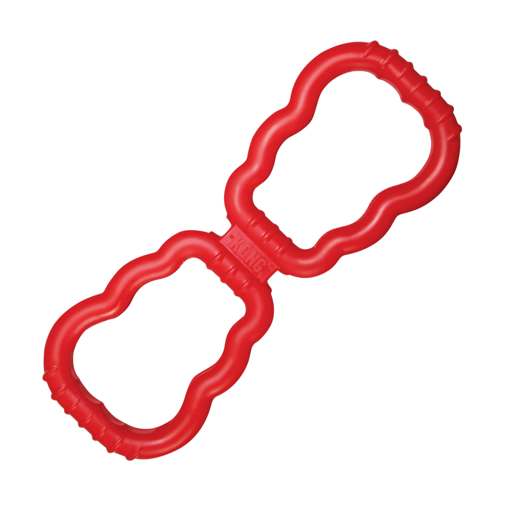KONG Tug zabawka dla psa - Rozmiar M: dł. x szer. x wys.: 32,4 x 11,4 x 2,3 cm