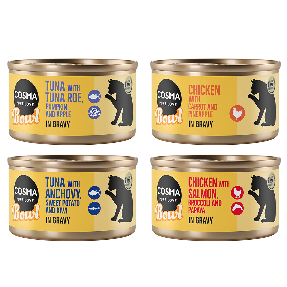 Korzystny pakiet Cosma Bowl, 12 x 80 g - Pakiet mieszany