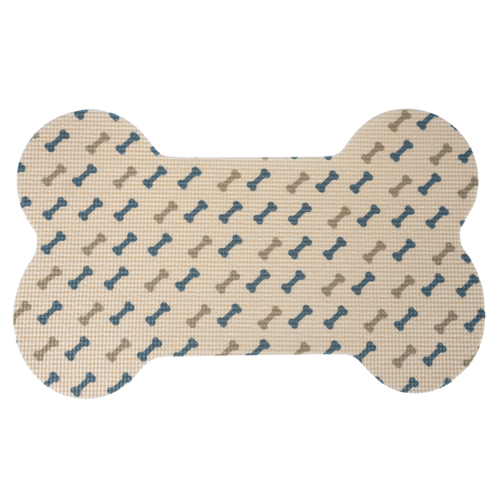 zooplus Basics mata pod miskę, kość - Dł. x szer.: 53,5 x 33 cm miniaturka