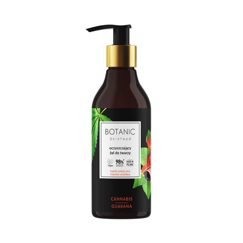 Botanic Skinfood Oczyszcający Żel Do Twarzy 250Ml