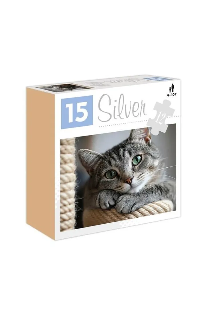 Puzzle 12 el. Kot Silver