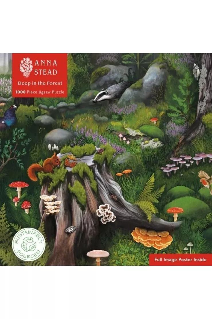 Puzzle 1000 el. W lesie Anna Stead