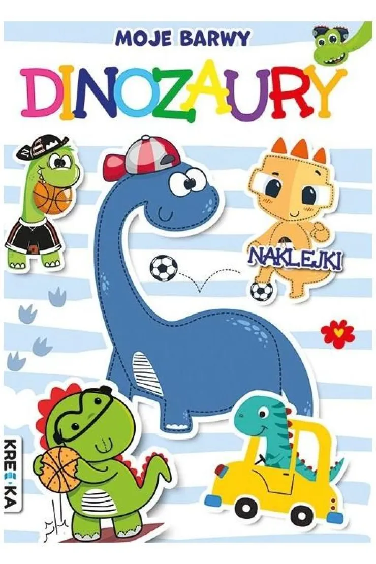 Moje barwy. Dinozaury miniaturka