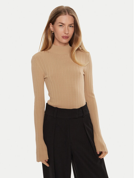 IVY OAK Golf Kylie IO113143 Beżowy Slim Fit