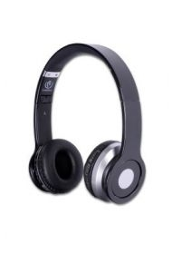 Stereofoniczne słuchawki z mikrofonem CRISTAL BLACK