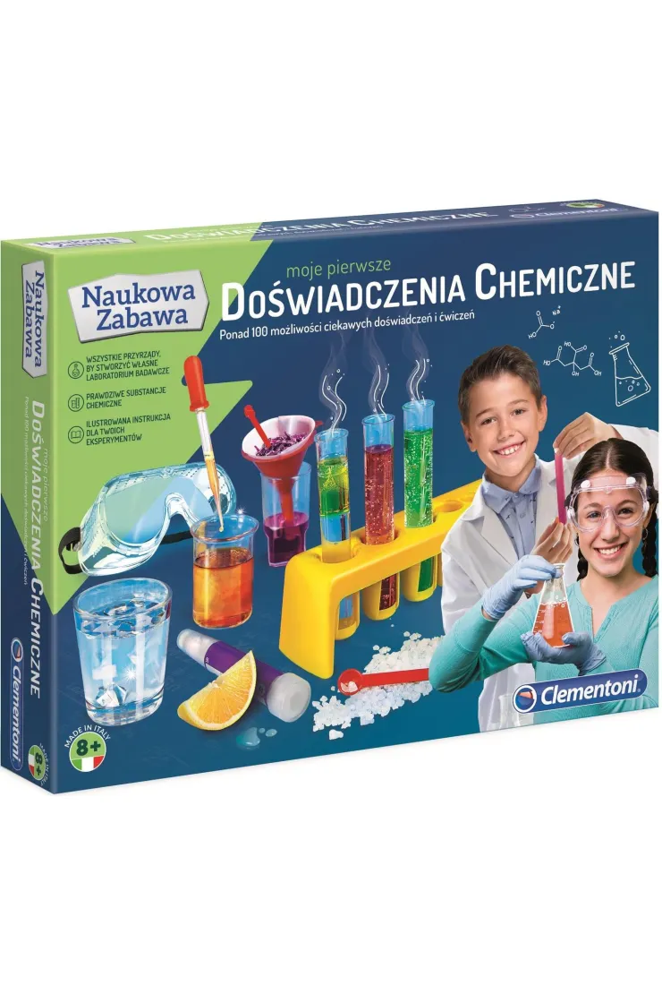 Naukowa zabawa - Moje pierwsze doświadczenia chemiczne