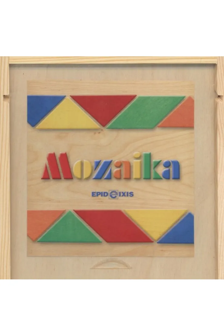 Mozaika w drewnianym pudełku