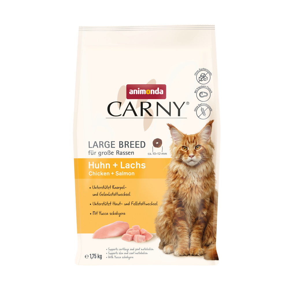 animonda Carny Large Breed, kuczak z łososiem - 3 x 1,75 kg