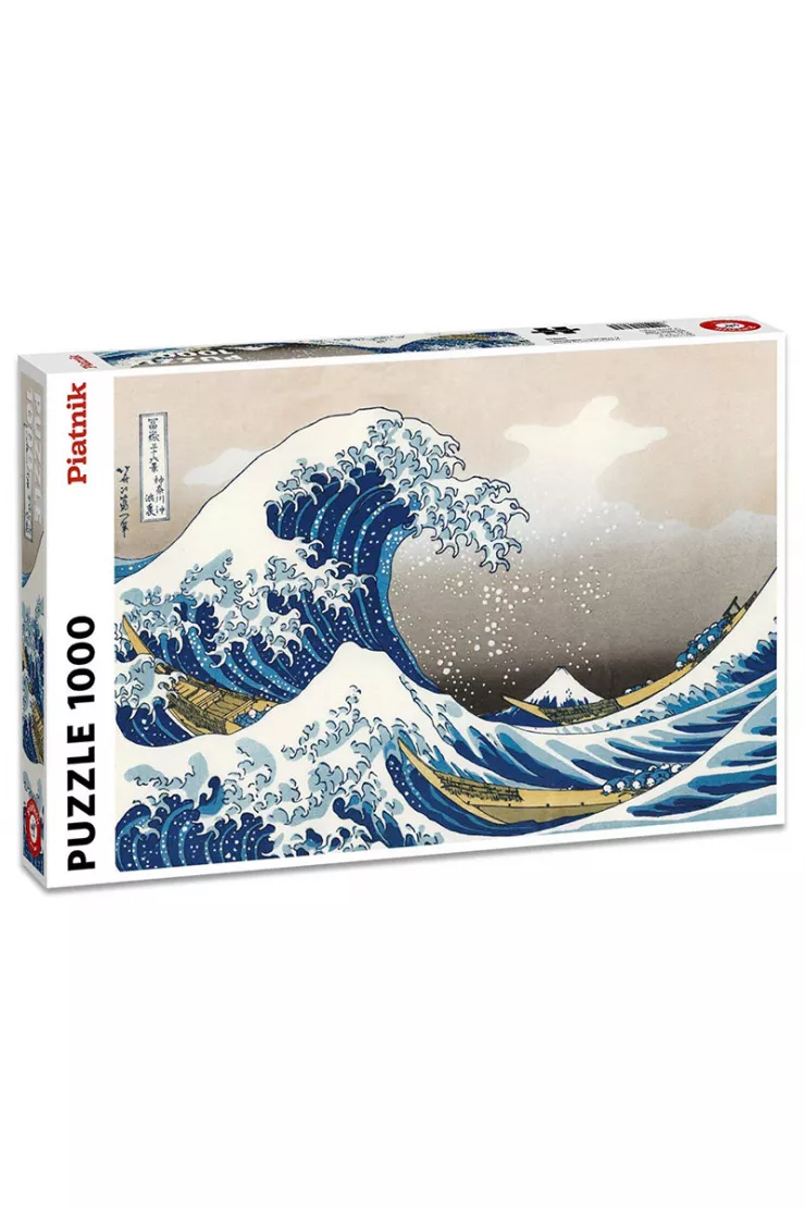 Puzzle 1000 el. Wielka Fala, Hokusai
