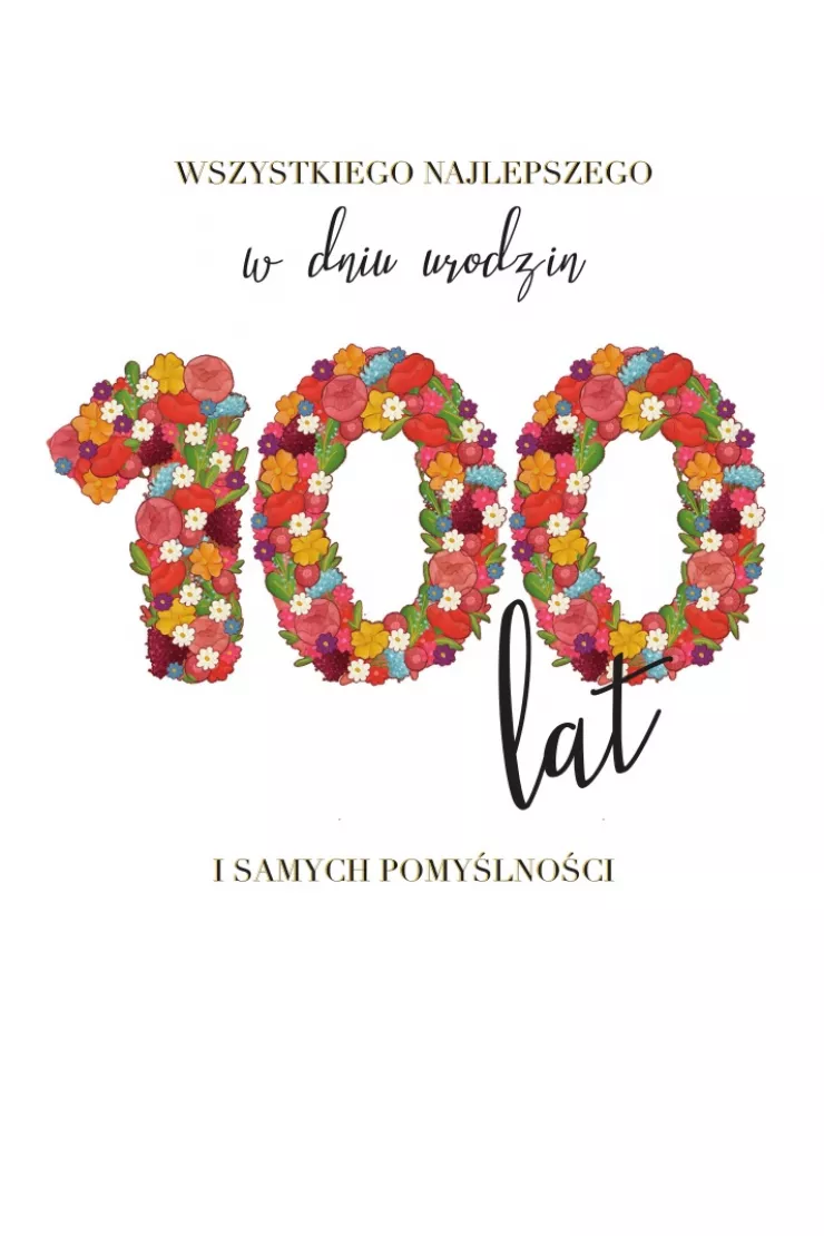 Karnet A5 100 lat
