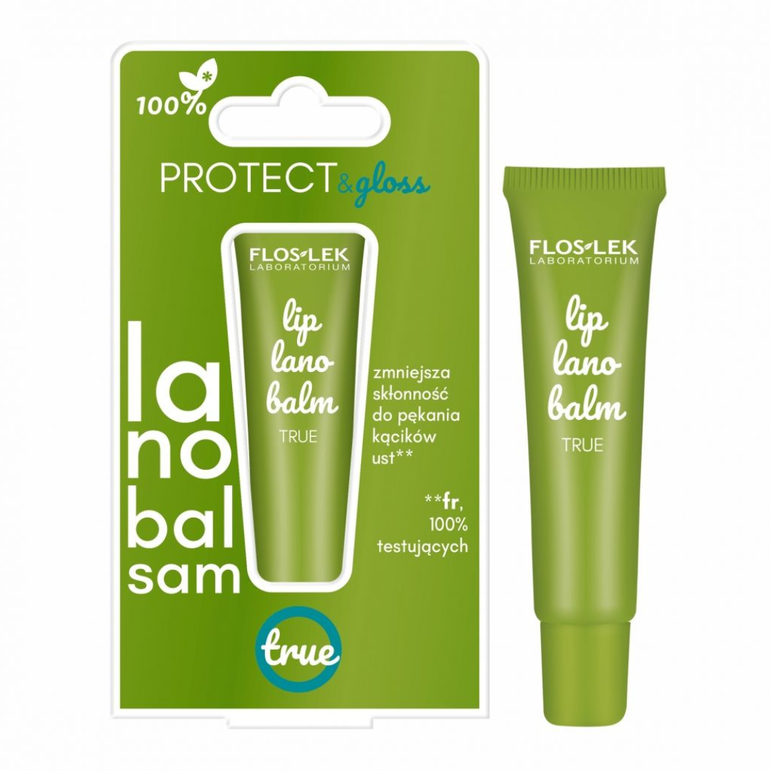 Floslek lanobalsam do ust True 12 g