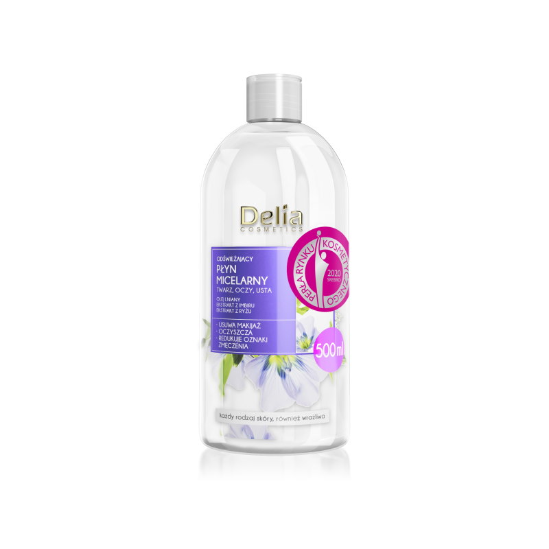 Delia Plyn Micelarny Odswiezajacy 500Ml