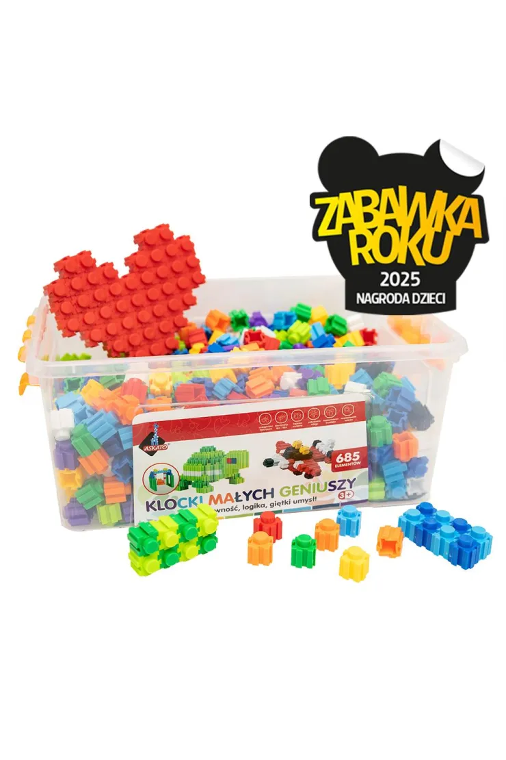  Klocki przestrzenne 685 elementów