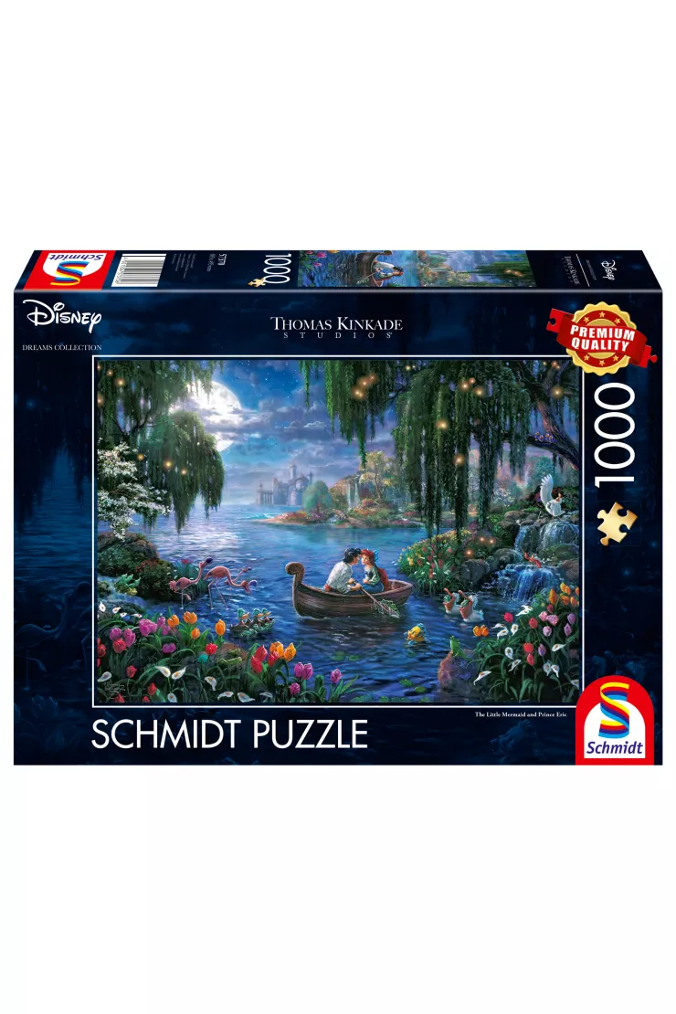 Puzzle 1000 el. Mała Syrenka i książę Eryk (Disney)