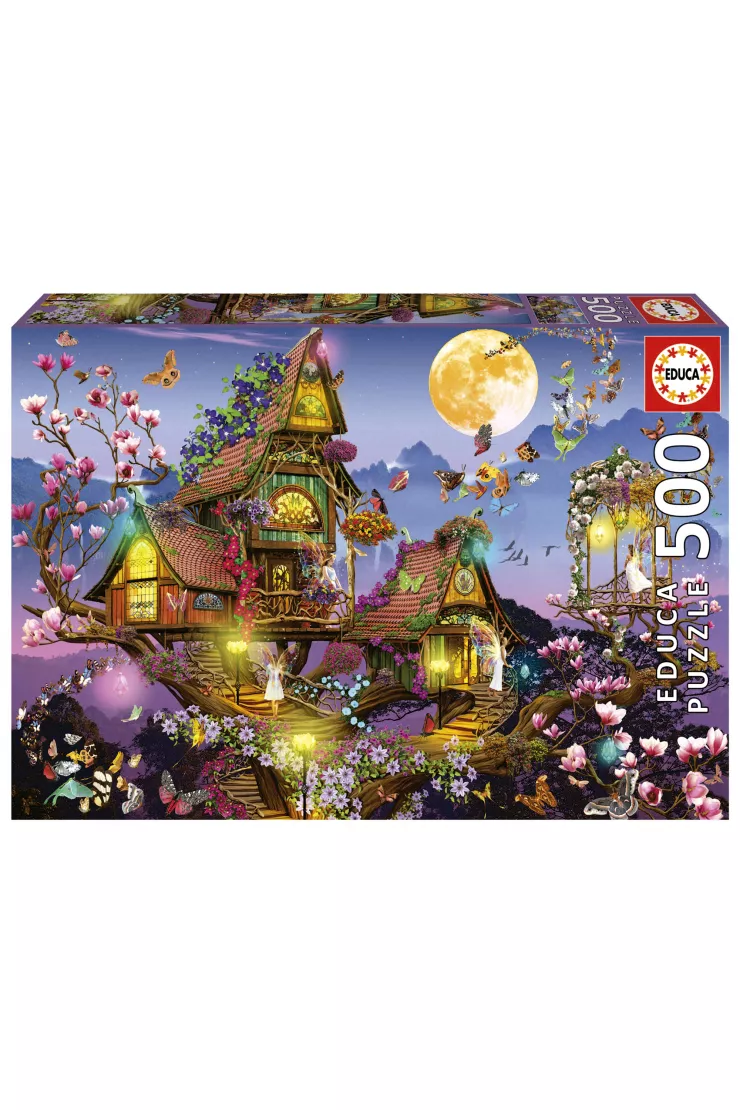 Puzzle 500 el. Magiczny dom
