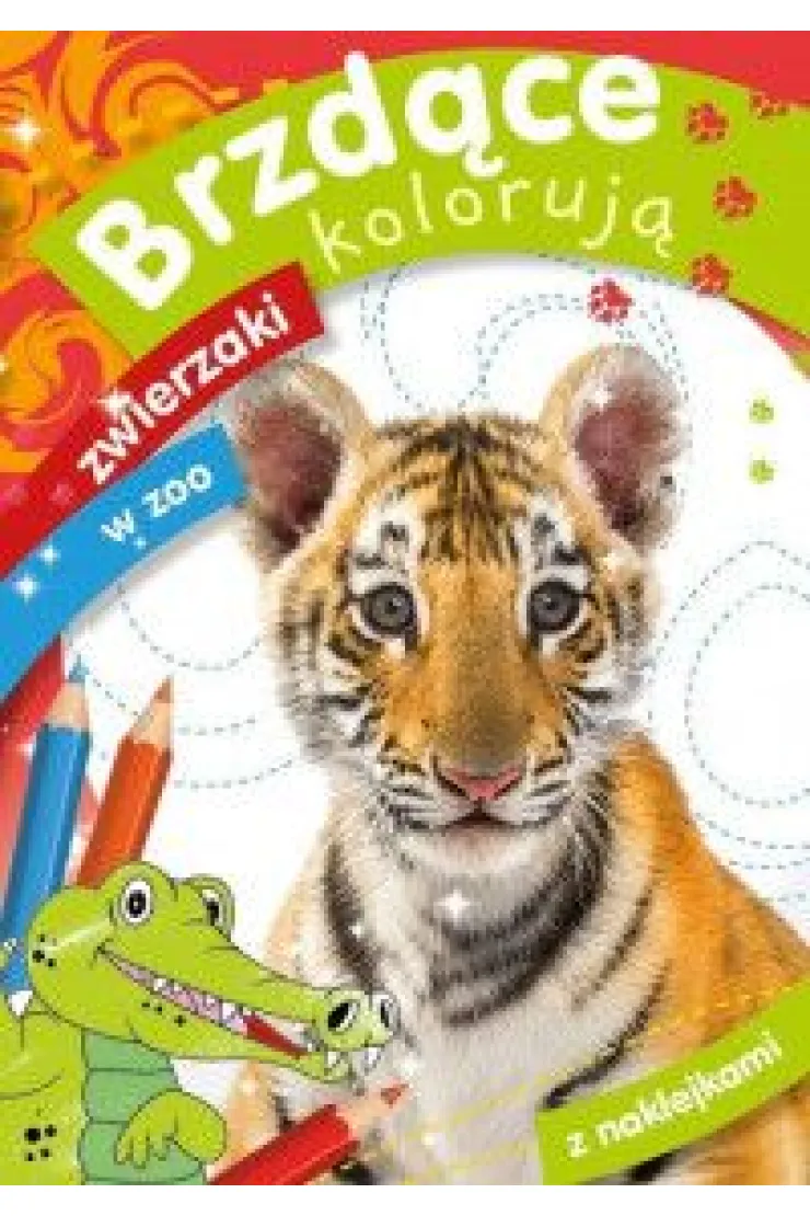 Brzdące kolorują zwierzaki w zoo miniaturka