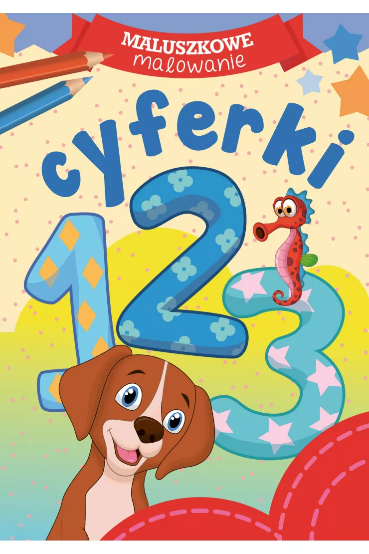Cyferki. Maluszkowe malowanie miniaturka