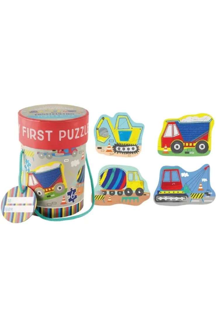 Puzzle dla początkujących na budowie 4w1