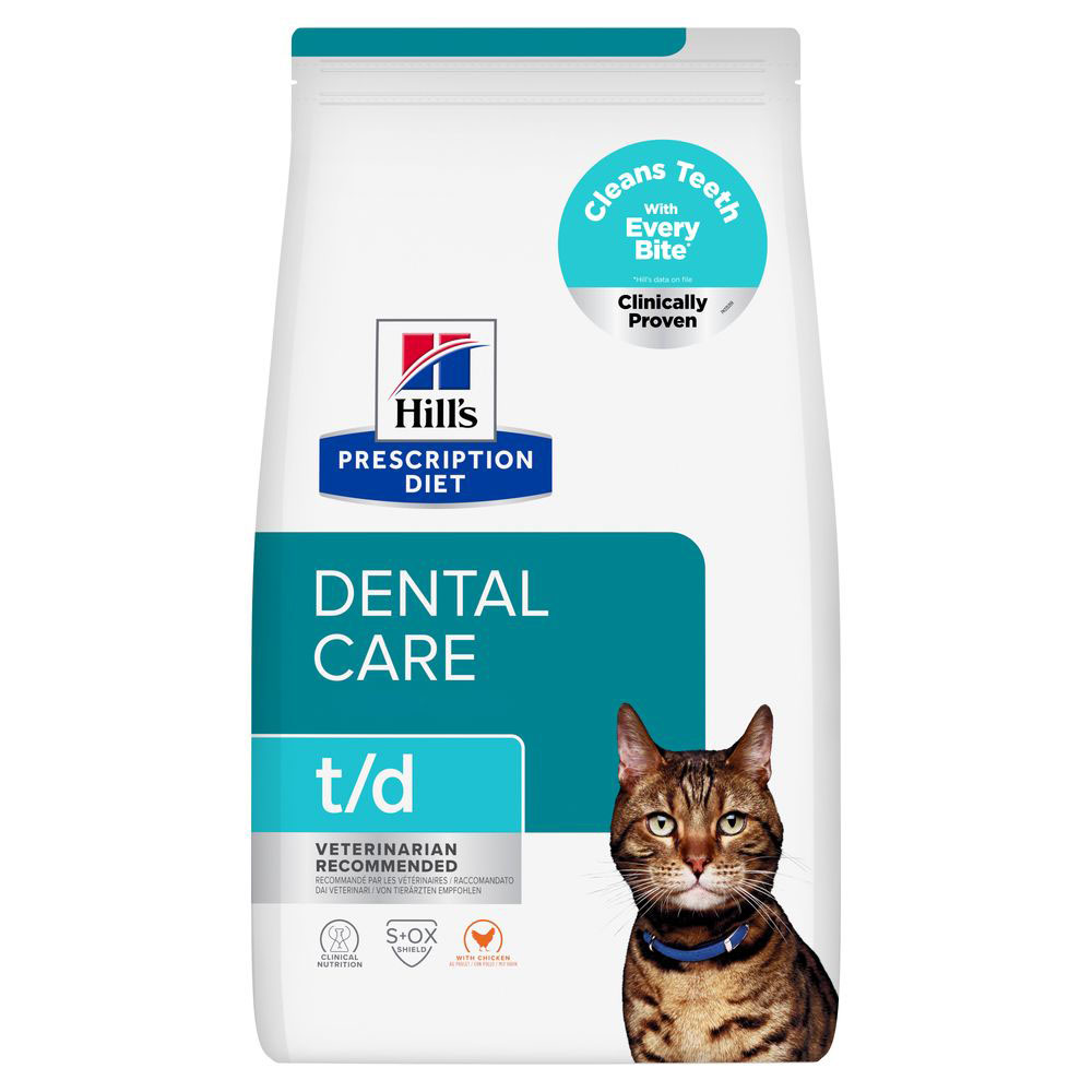 Hill's Prescription Diet t/d Dental Care, kurczak - 2 x 8 kg