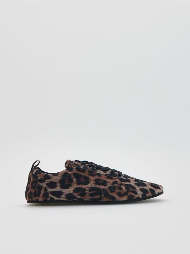 Reserved - Sneakersy w zwierzęcy wzór - wielobarwny