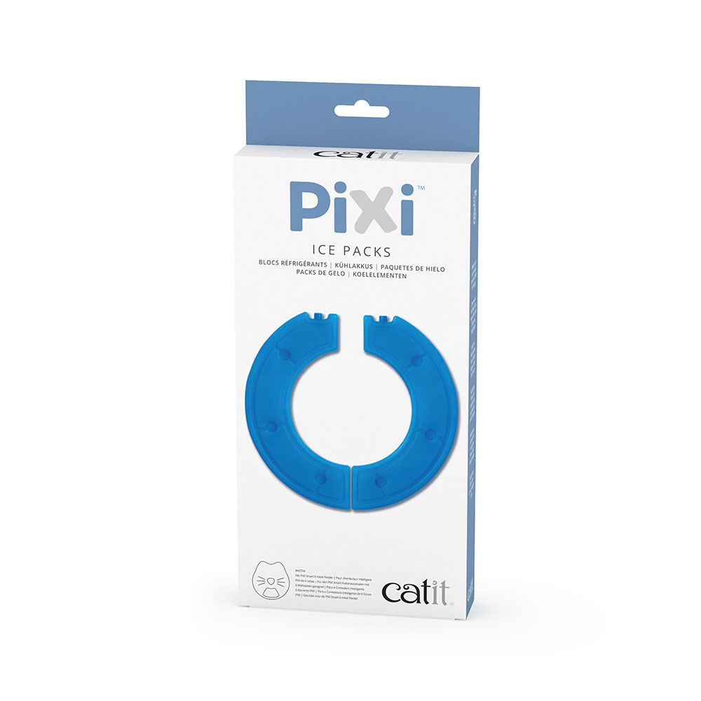 Catit Pixi Smart 6-Meal automat na karmę - Akcesoria: 2 szt. zapasowych baterii chłodzących (BEZ automatu na karmę) miniaturka