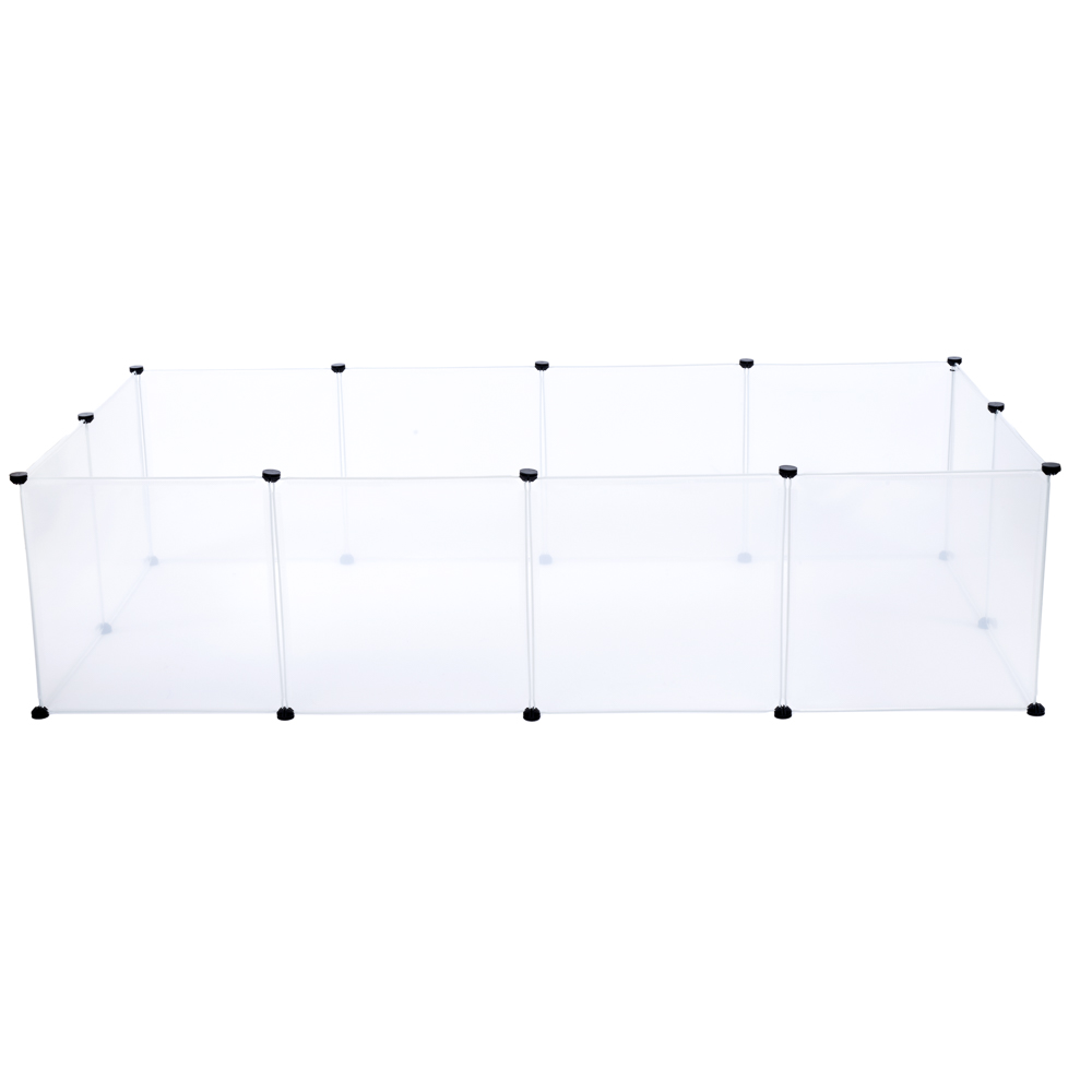 TIAKI plastikowy wybieg dla szczeniąt - 12 paneli, szer. x wys.: 50 x 50 cm