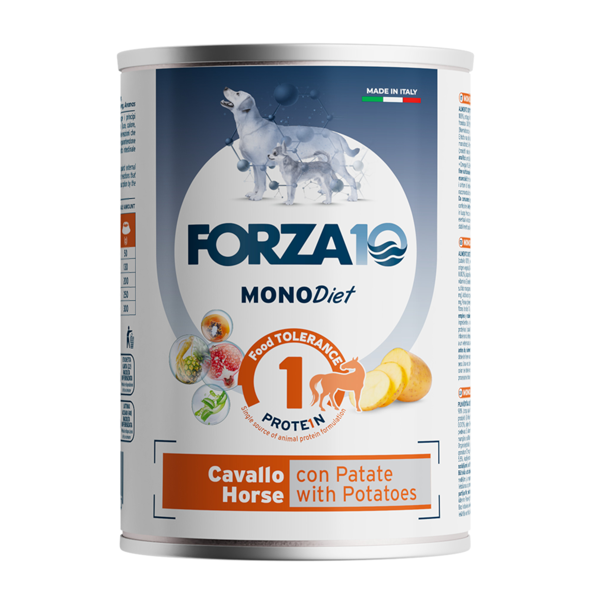 Forza 10 Diet Low Grain, 6 x 400 g - Konina z ziemniakami