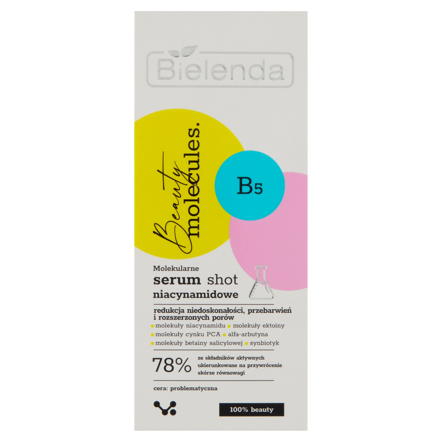 Bielenda Beauty Molecules Molekularne serum shot niacynamidowe 30 g