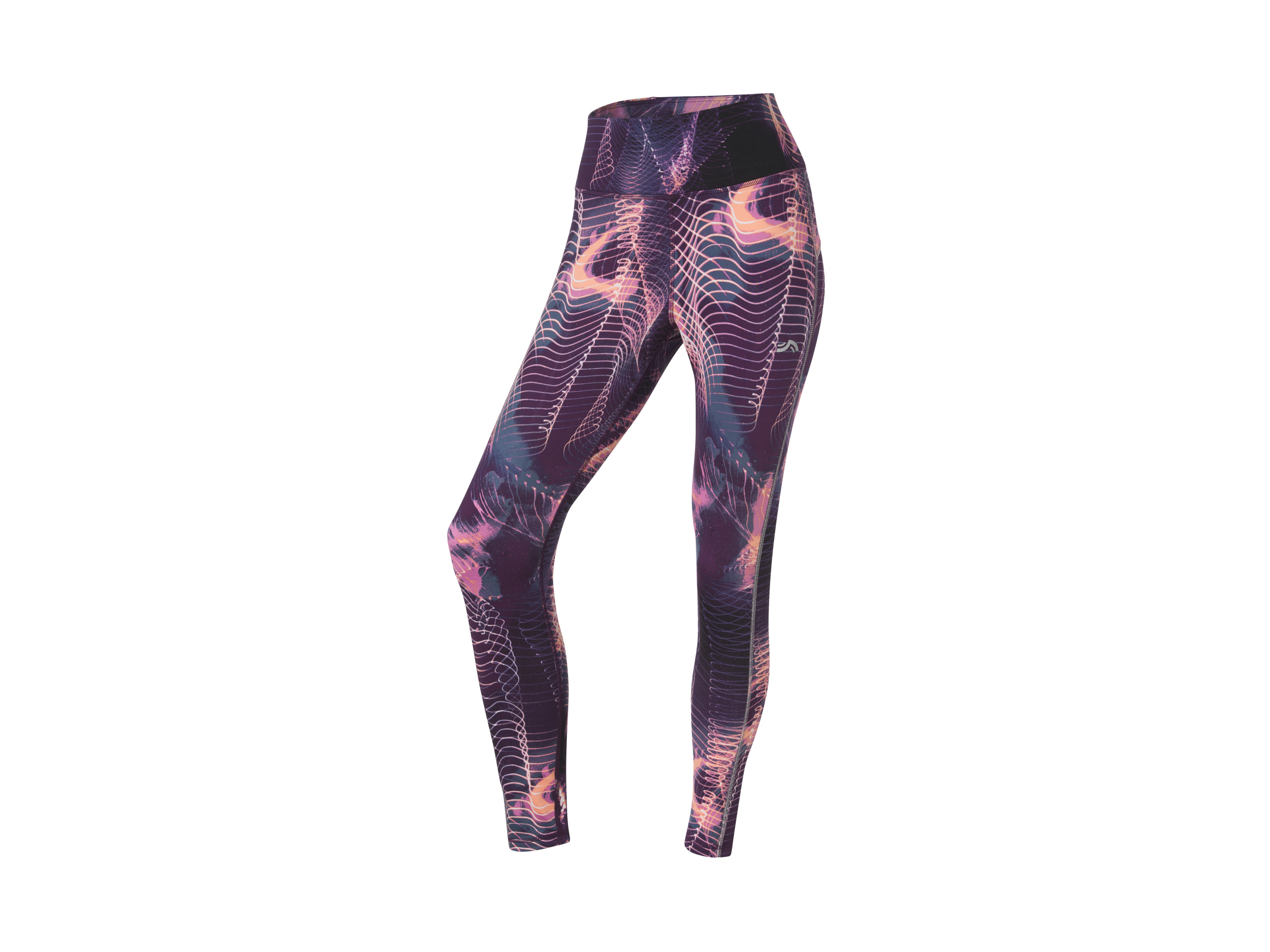 CRIVIT Legginsy termiczne damskie funkcyjne (XS (32/34), Wzorzysty)