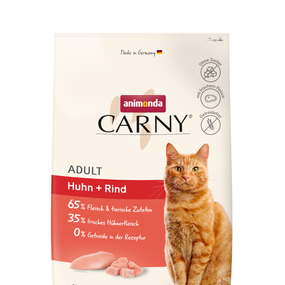 animonda Carny Adult, kurczak z wołowiną - 2 x 10 kg