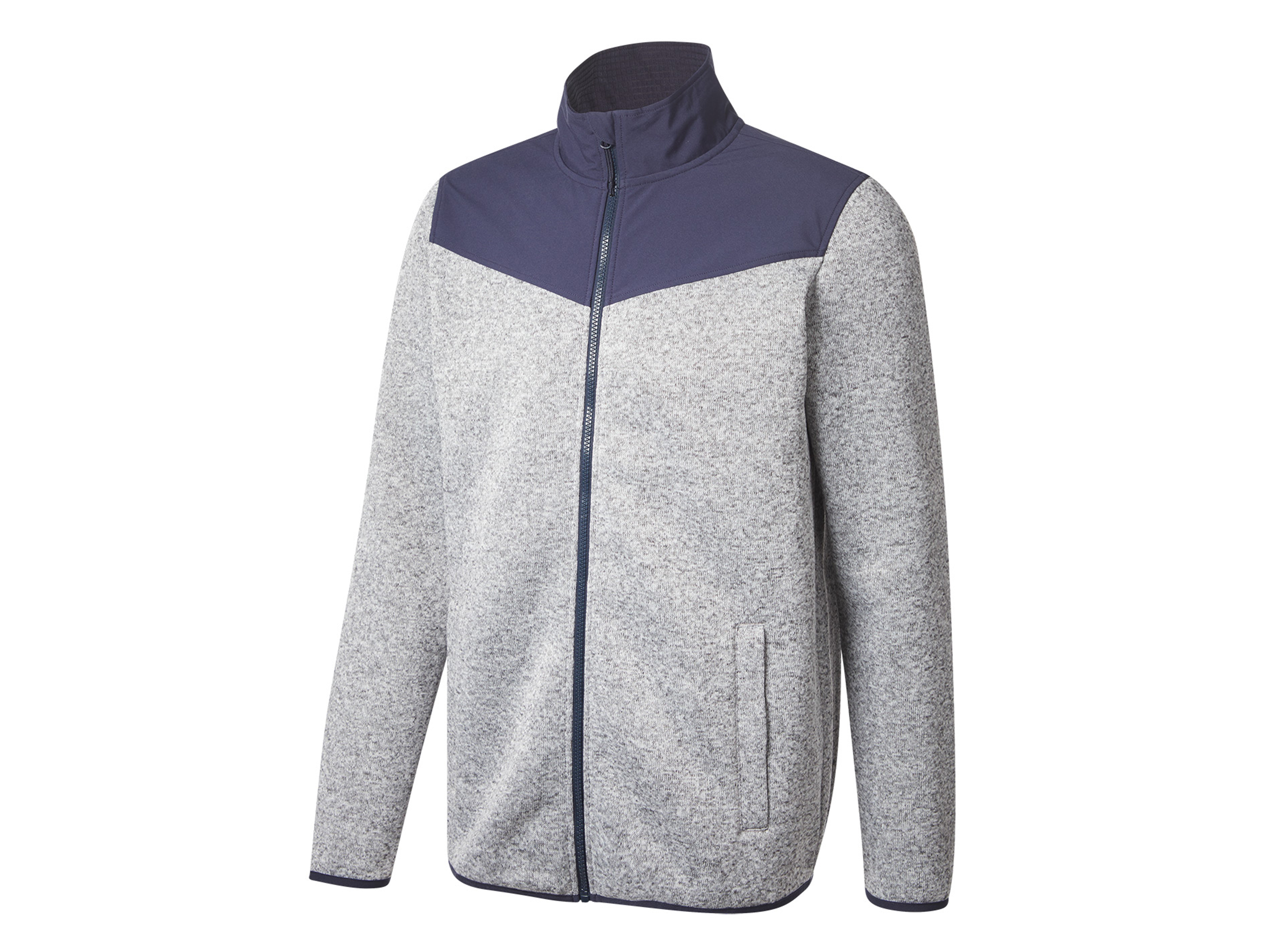 CRIVIT Bluza z polaru męska (Szary, M (48/50)) miniaturka