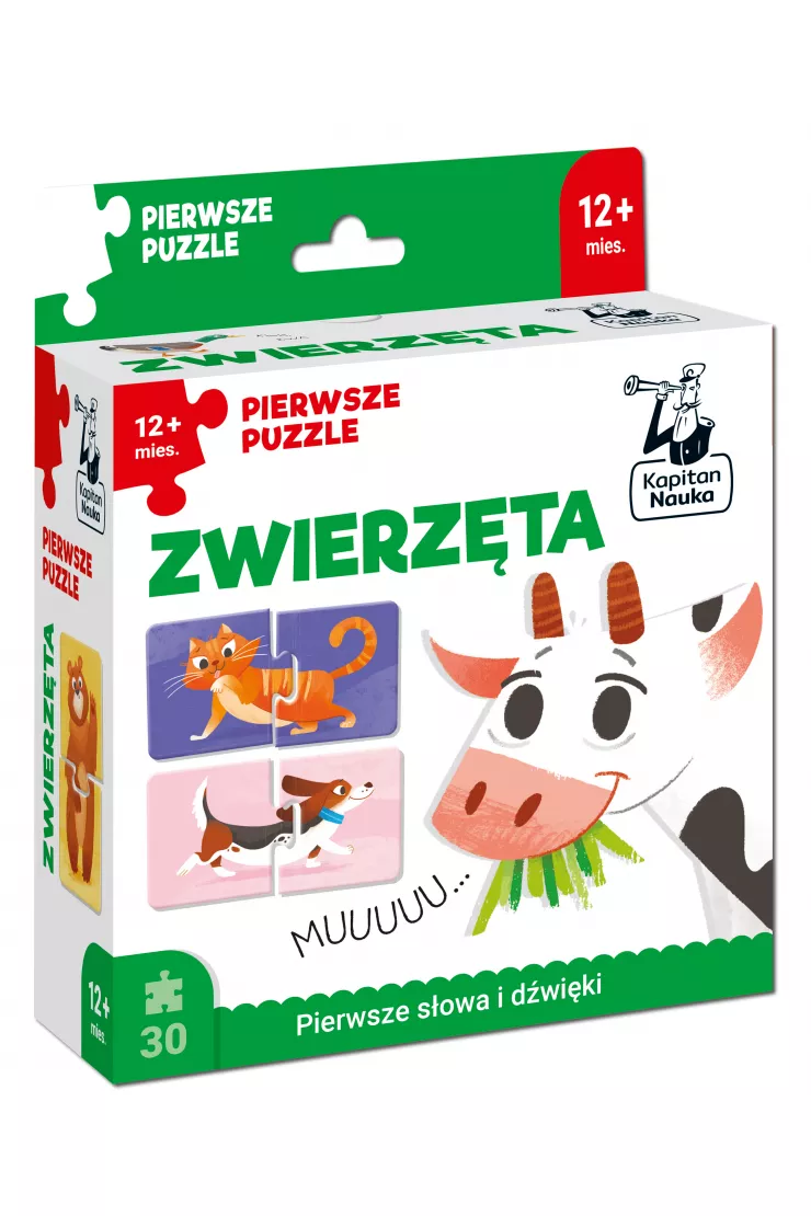Zwierzęta. Pierwsze puzzle