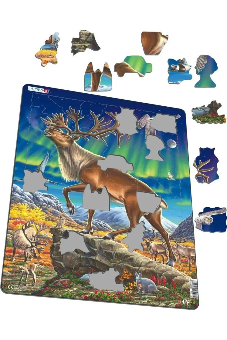 Puzzle 60 el. Renifery rozmiar M