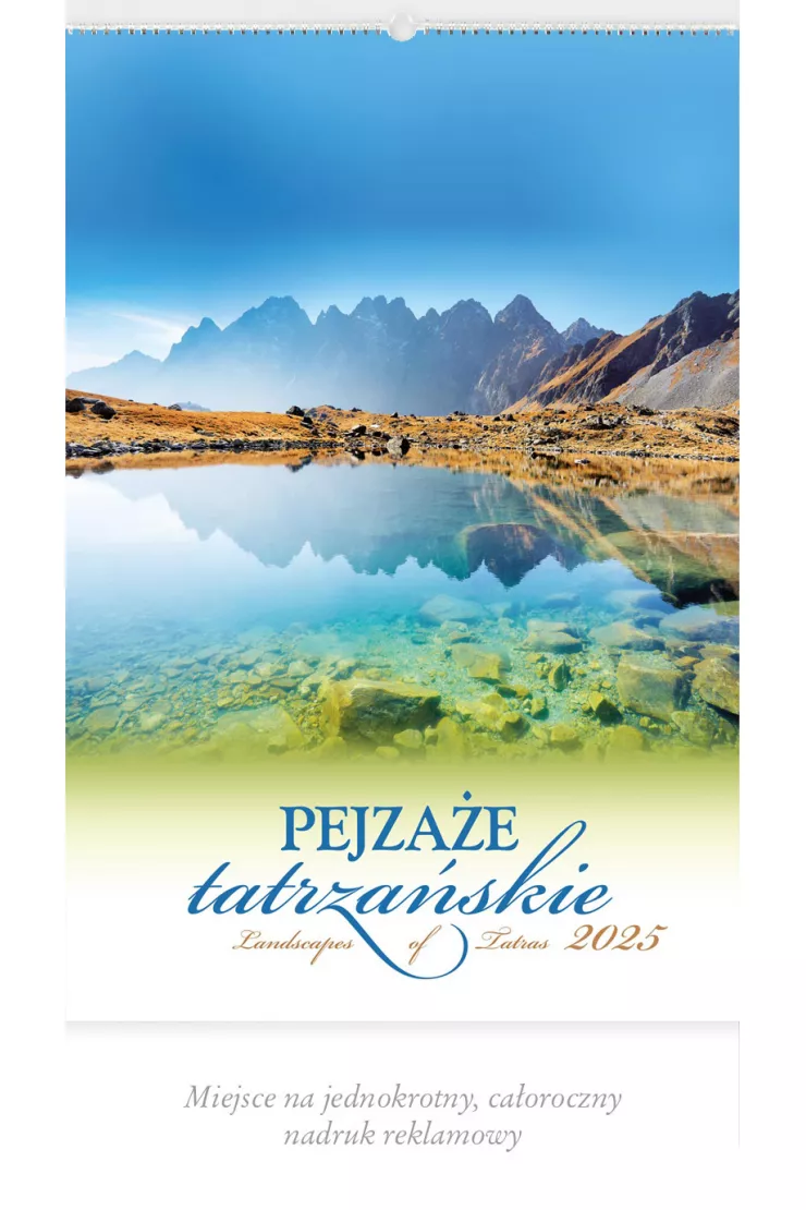 Kalendarz 2025 Reklamowy Pejzaże tatrzańskie
