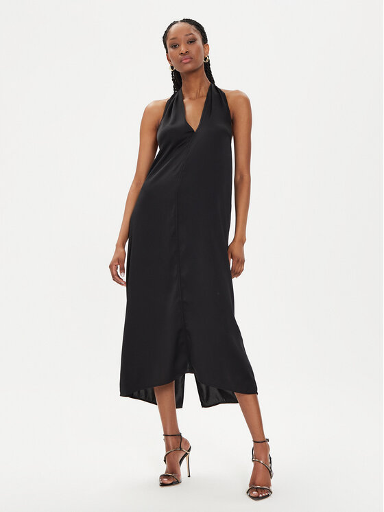 Bruuns Bazaar Sukienka koktajlowa Phia BBW3962 Czarny Regular Fit