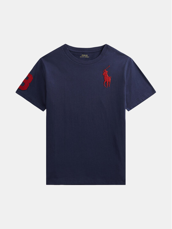 Polo Ralph Lauren T-Shirt 323832907039 Granatowy Regular Fit