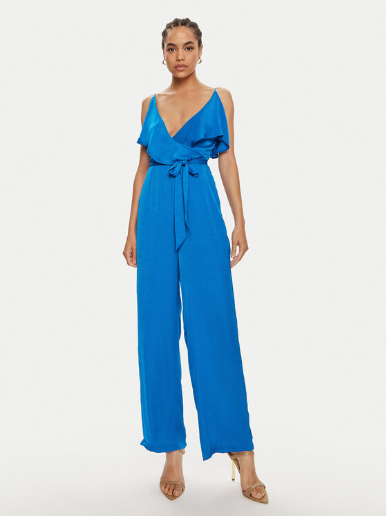 Vila Kombinezon Jessi 14096309 Niebieski Regular Fit
