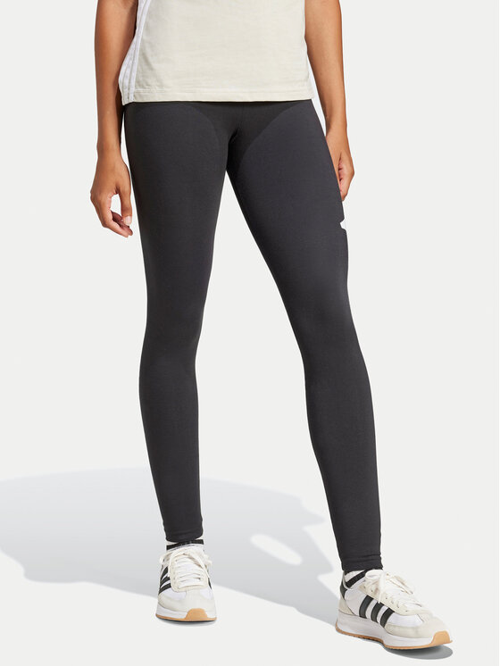 adidas Legginsy Essentials Big Logo JH1182 Czarny Slim Fit