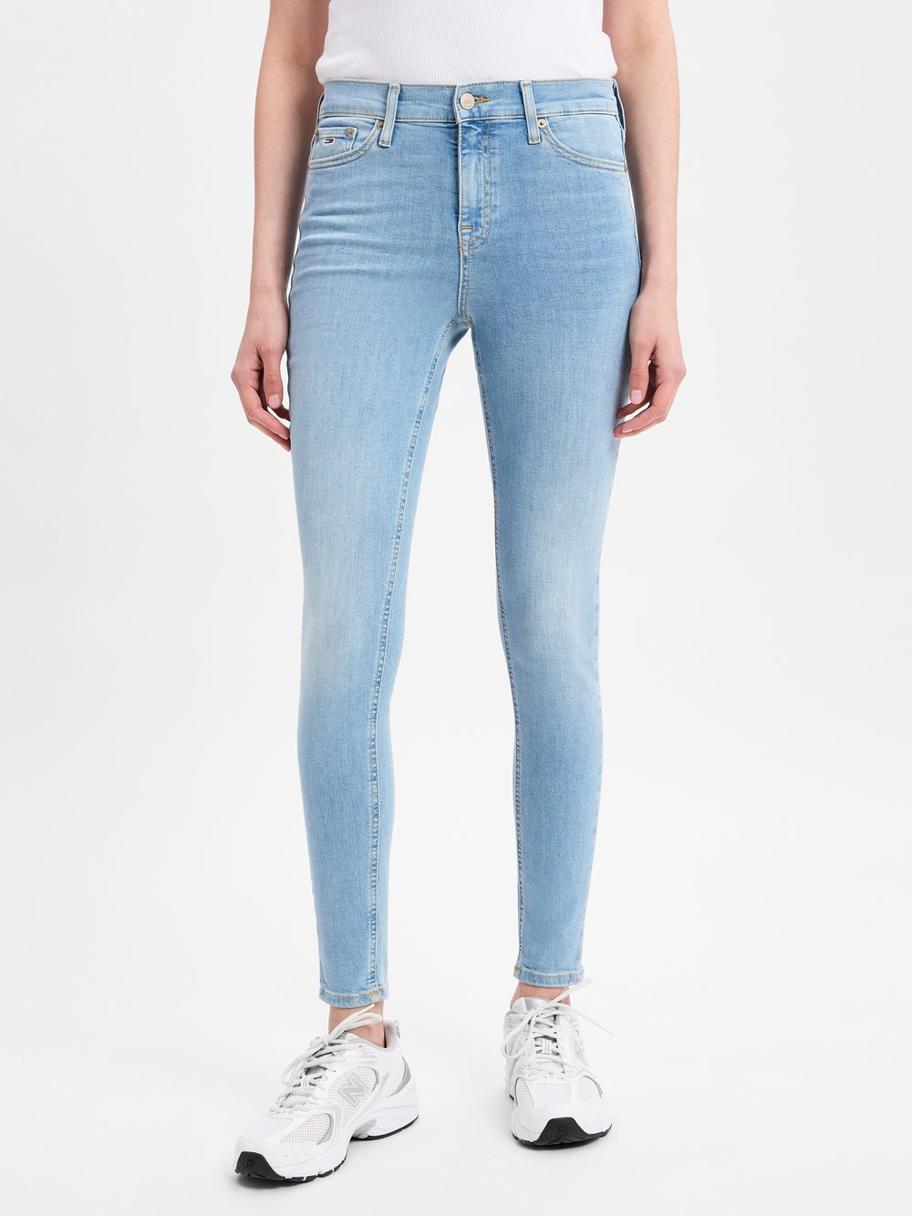 Tommy Jeans Dżinsy skinny - Nora Kobiety Bawełna niebieski, 30-30