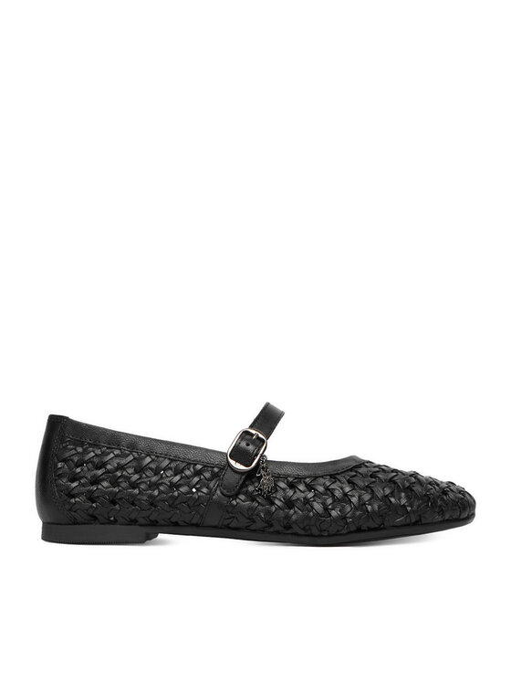 U.S. Polo Assn. Baleriny EO-LARISA001W/6L1 Czarny