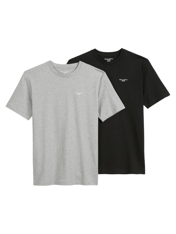 Marc O'Polo Denim Komplet t-shirtów 5000007362 Czarny Regular Fit