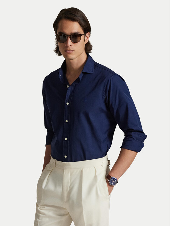 Polo Ralph Lauren Koszula 710P01396003 Granatowy Custom Fit