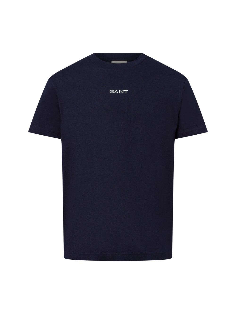 Gant Koszulka męska z grafiką Mężczyźni Bawełna niebieski, XXXL