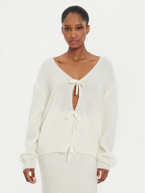 Kontatto Sweter 3M0194 Écru Regular Fit