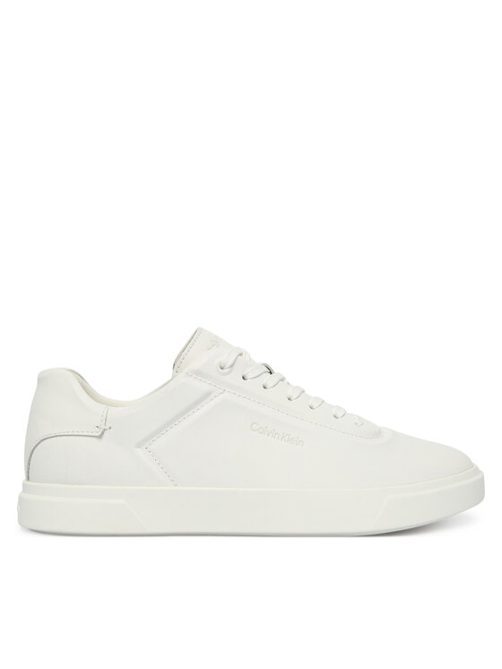 Calvin Klein Sneakersy Low Pro Cups Laceup Oxf Hf Lth HW0HW02753 Biały