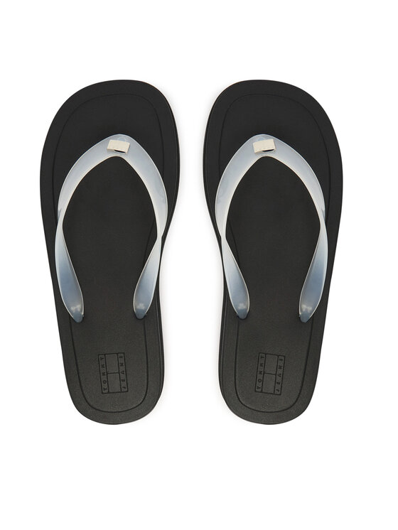 Tommy Jeans Japonki Tjw Cleated Jelly Summer Sandal EN0EN02954 Biały