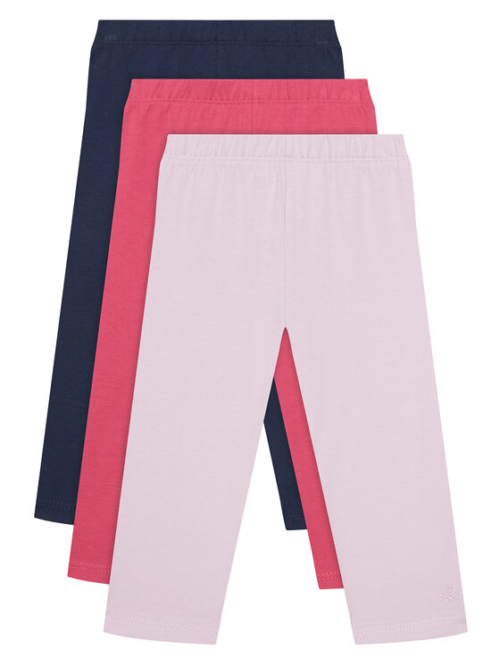 United Colors Of Benetton Komplet legginsów 3MT1GF055 Kolorowy Slim Fit